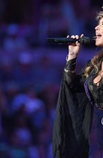 SHANIA TWAIN Performs at Arthur Ashe Stadium at Opening Night of US Open 08/28/2017