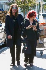 SHARON adn Ozzy OSBOURNE Shopping at Bristol Farms in West Hollywood 08/19/2017