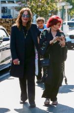 SHARON adn Ozzy OSBOURNE Shopping at Bristol Farms in West Hollywood 08/19/2017