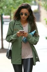 SHAY MITCHELL Out and About in New York 08/18/2017