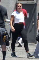 SIA, MADDIE ZIEGLER and KATE HUDSON on the Set of Sister in Los Angeles 08/08/2017