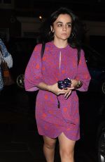 SIENNA MILLER and HAYLEY SQUIRES at Groucho Club in London 08/09/2017
