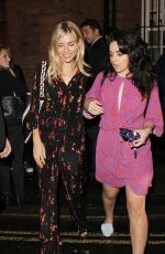 SIENNA MILLER and HAYLEY SQUIRES at Groucho Club in London 08/09/2017