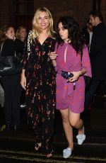SIENNA MILLER and HAYLEY SQUIRES at Groucho Club in London 08/09/2017