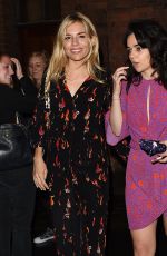 SIENNA MILLER and HAYLEY SQUIRES at Groucho Club in London 08/09/2017