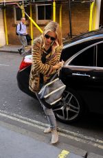 SIENNA MILLER Arrives at Apollo Theatre in London 08/10/2017