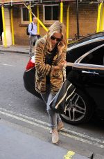 SIENNA MILLER Arrives at Apollo Theatre in London 08/10/2017