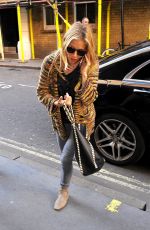 SIENNA MILLER Arrives at Apollo Theatre in London 08/10/2017