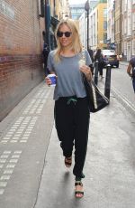SIENNA MILLER Arrives at Apollo Theatre in London 08/24/2017