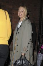 SIENNA MILLER Leaves Apollo Theatre in London 08/19/2017