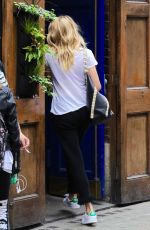 SIENNA MILLER Out and About in London 08/21/2017
