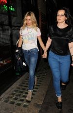 SIENNA MILLER Out in London 08/16/2017