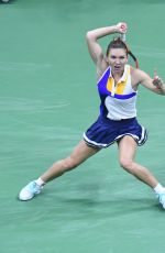 SIMONA HALEP at 2017 US Open Championships in New York 08/28/2017