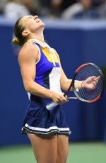 SIMONA HALEP at 2017 US Open Championships in New York 08/28/2017
