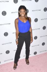 SIMONE BILES at Beautycon LA at LA Convention Center in Los Angeles 08/13/2017