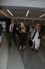 SOFIA CARSON and DOVE CAMERON at LAX Airport in Los Angeles 08/10/2017