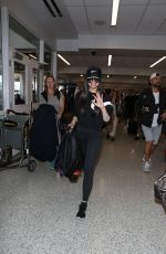 SOFIA CARSON and DOVE CAMERON at LAX Airport in Los Angeles 08/10/2017