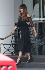 SOFIA VERGARA Shopping at Saks Fifth Avenue in Beverly Hills 08/03/2017