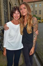SOPHIA THOMALLA at Memorial Event for Oliver Rath in Berlin 08/18/2017