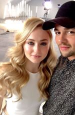 SOPHIE TURNER for Wella Hair Ambassador, June 2017