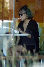 STELLA HUDGENS Out and About in Studio City 08/08/2017