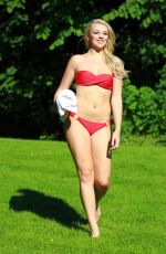 STEPHANIE HILL in Bikini on the Set of a Photoshoot in Hope Valley 08/17/2017