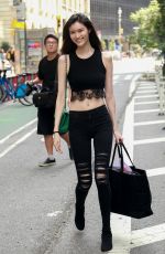 SUI HE at 2017 Victoria’s Secret Fashion Show Casting in New York 08/25/2017