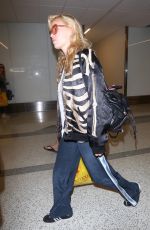 SUKI WATERHOUSE and GEORGIA MAY JAGGER at LAX Airport in Los Angeles 08/14/2017