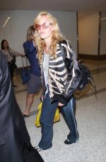 SUKI WATERHOUSE and GEORGIA MAY JAGGER at LAX Airport in Los Angeles 08/14/2017