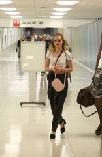 SUKI WATERHOUSE at LAX Airport in Los Angeles 08/08/2017