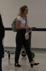 SUKI WATERHOUSE at LAX Airport in Los Angeles 08/08/2017