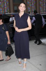 SUTTON FOSTER Arrives at Crosby Street Hotel in New York 07/31/2017