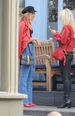 TALLIA STORM and LOTTIE MOSS at Megan