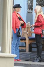 TALLIA STORM and LOTTIE MOSS at Megan