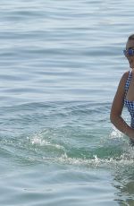 TALLIA STORM in Swimsuit Paddleboarding in Marbella 08/18/2017