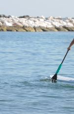 TALLIA STORM in Swimsuit Paddleboarding in Marbella 08/18/2017