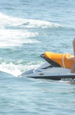TALLIA STORM in Swimsuit Riding a Jet Ski in Marbella 08/20/2017