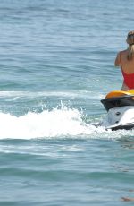 TALLIA STORM in Swimsuit Riding a Jet Ski in Marbella 08/20/2017