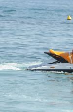 TALLIA STORM in Swimsuit Riding a Jet Ski in Marbella 08/20/2017