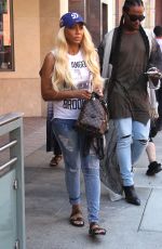 TAMAR BRAXTON Out Shopping in Beverly Hills 08/29/2017