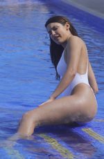 TAO WICKRATH in Swismuit at a Pool in Miami 08/02/2017