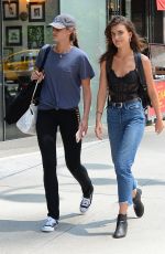 TAYLOR and MACKINLEY HILL at 2017 Victoria’s Secret Fashion Show Casting in New York 08/21/2017