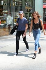 TAYLOR and MACKINLEY HILL at 2017 Victoria’s Secret Fashion Show Casting in New York 08/21/2017
