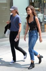 TAYLOR and MACKINLEY HILL at 2017 Victoria’s Secret Fashion Show Casting in New York 08/21/2017
