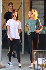 TAYLOR MARIE HILL and ROMEE STRIJD at a Gym in New York 08/24/2017