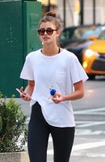 TAYLOR MARIE HILL and ROMEE STRIJD at a Gym in New York 08/24/2017