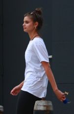 TAYLOR MARIE HILL and ROMEE STRIJD at a Gym in New York 08/24/2017