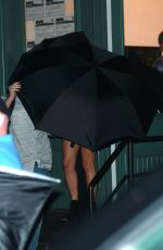 TAYLOR SWIFT in Black Mini Skirt Leaves Her Apartment in New York 08/03/2017