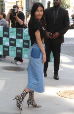 TENI PANOSIAN Leaves AOL Build in New York 08/30/2017