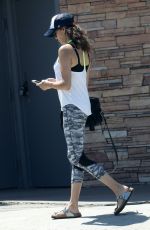 TERI HATCHER Out for Lunch in Studio City 08/28/2017